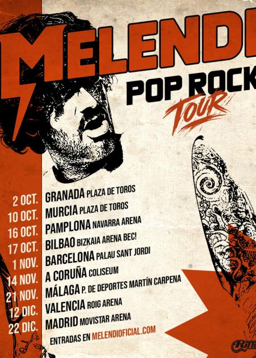 Melendi: Pop Rock Tour at the Martín Carpena