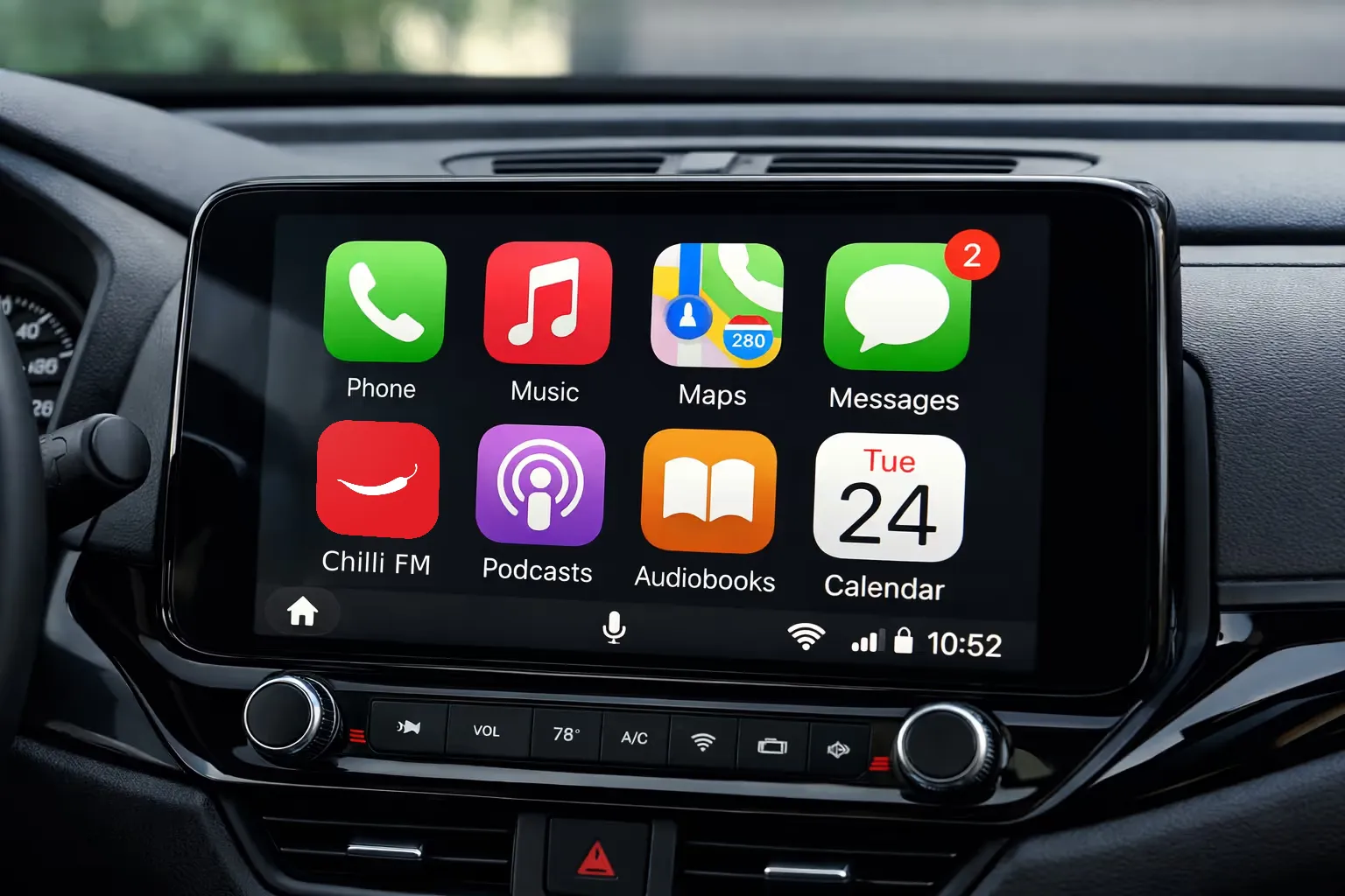 Chilli FM on Apple CarPlay