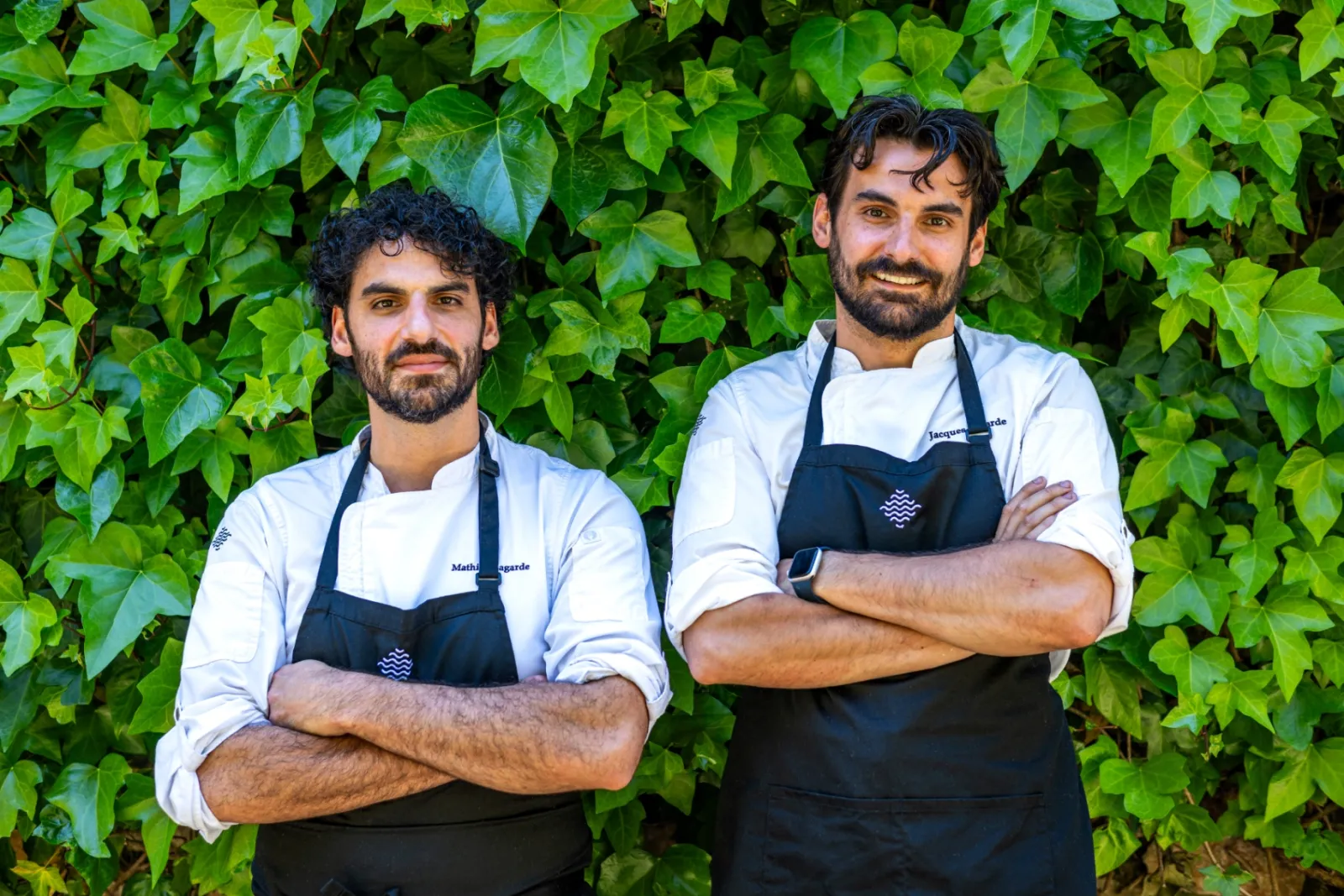 Chefs Jacques and Mathieu Lagarde